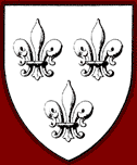 The crest of the House of Bourbon